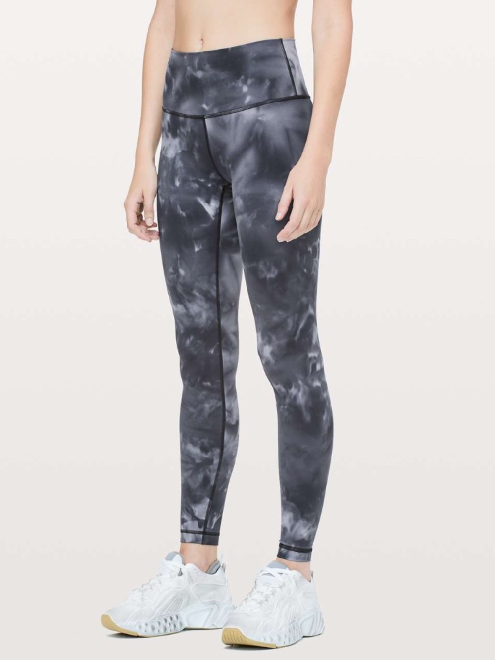 LULULEMON Wunder Under Hi-Rise Tight Leggings Pants Mink Berry / Black Size 4
